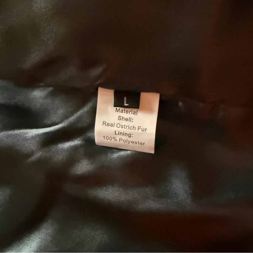Ostrich Feather Jacket - Picture 6 of 6